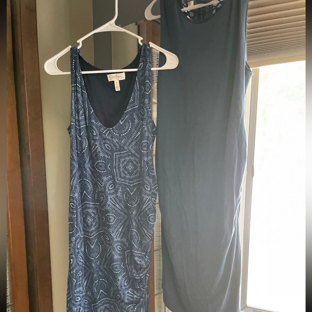 Pink Blush & Jessica Simpson Maternity dress
